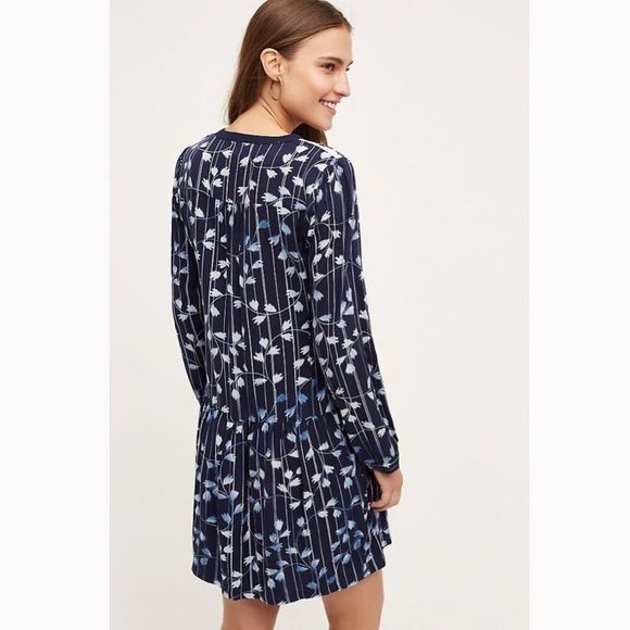 ANTHROPOLOGIE| Tiny Seleme Embroidered Shirtdress - Picture 3 of 15